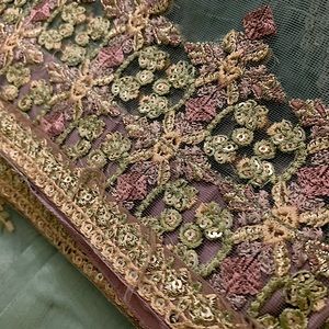 3 piece Pakistani/Indian wedding attire.